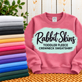 Toddler Rabbit Skins Crewneck Sweatshirt