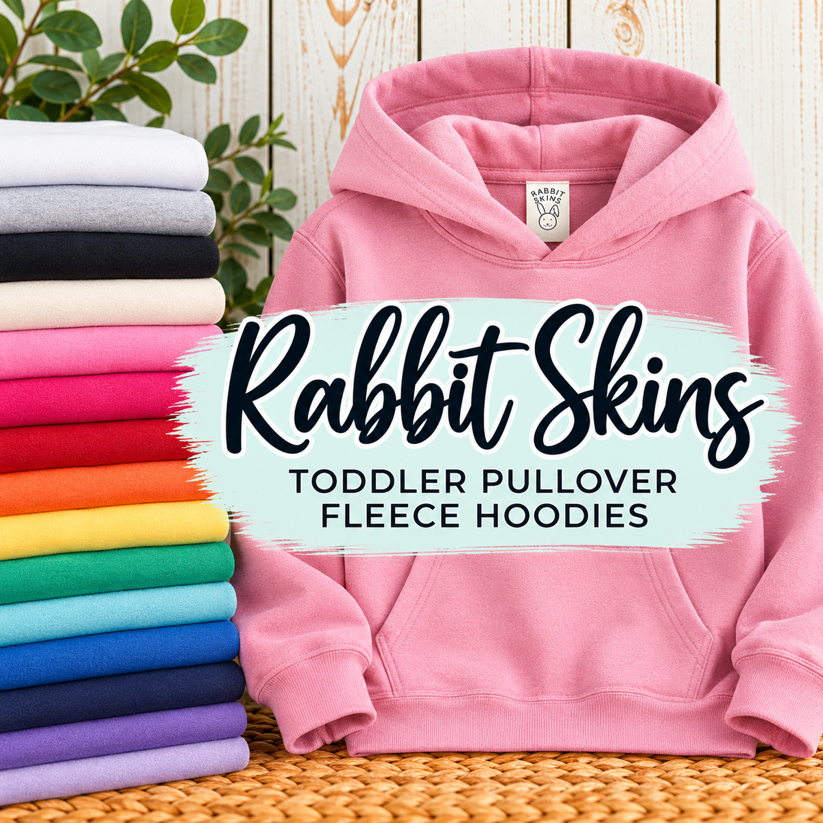 Toddler Rabbit Skins Fleece Hoodie
