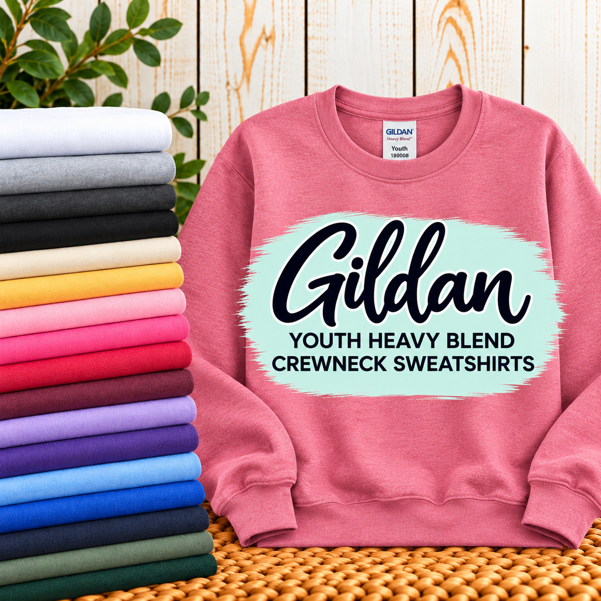 Youth Gildan Crewneck Sweatshirt