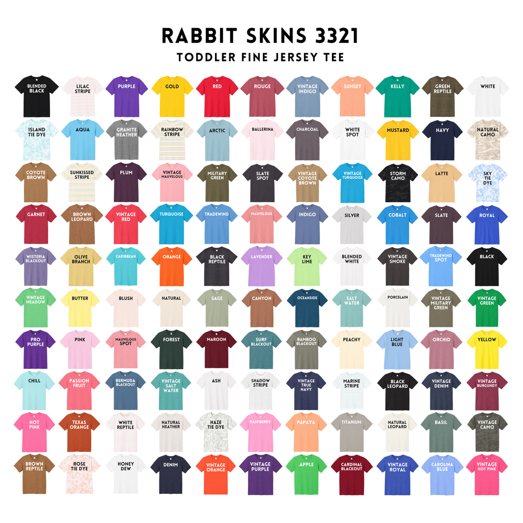 Toddler Rabbit Skins Short Sleeve