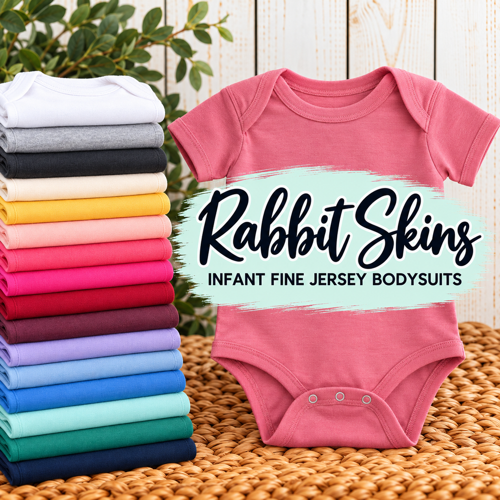 Infant Rabbit Skins Short Sleeve Bodysuit