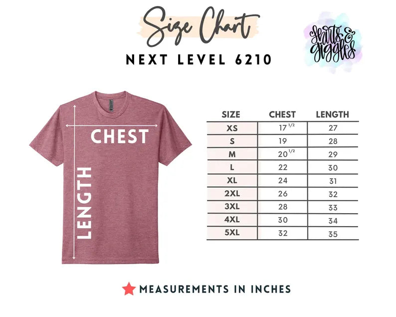 Adult & Youth Next Level Scrunch Bleached Tee