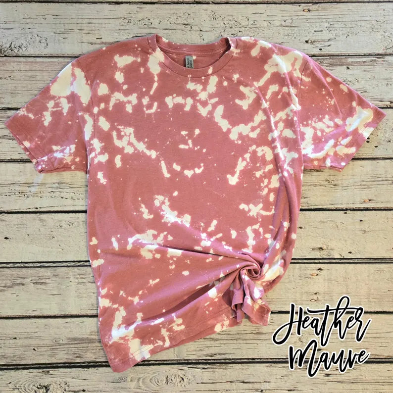 Adult & Youth Next Level Scrunch Bleached Tee