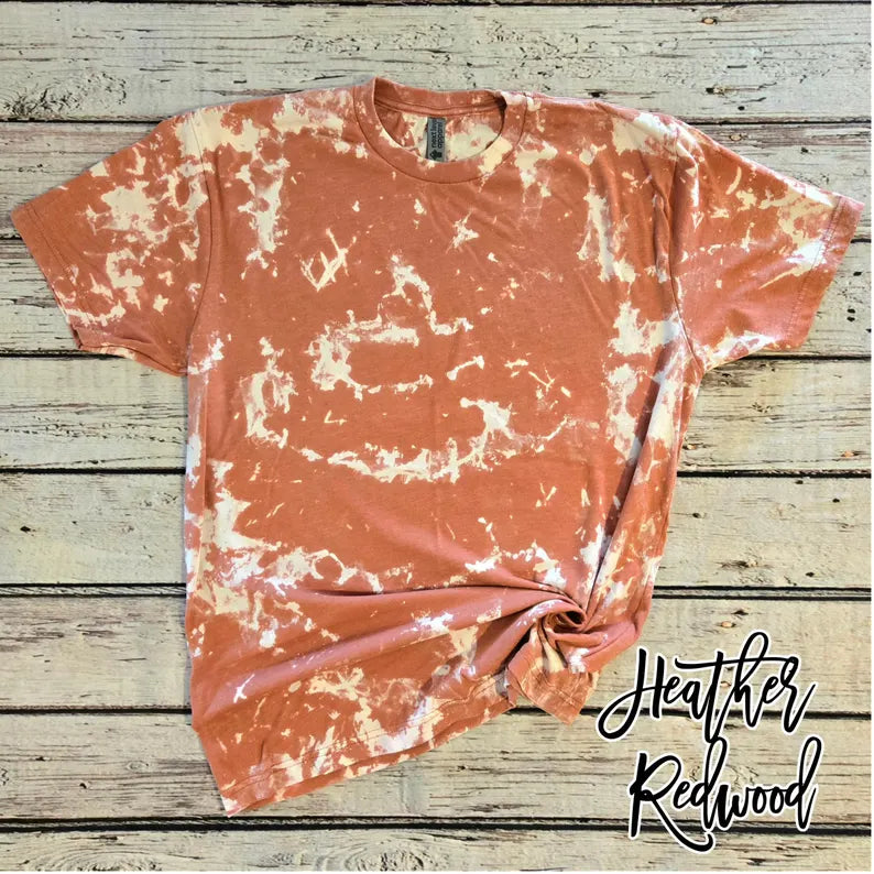 Adult & Youth Next Level Scrunch Bleached Tee